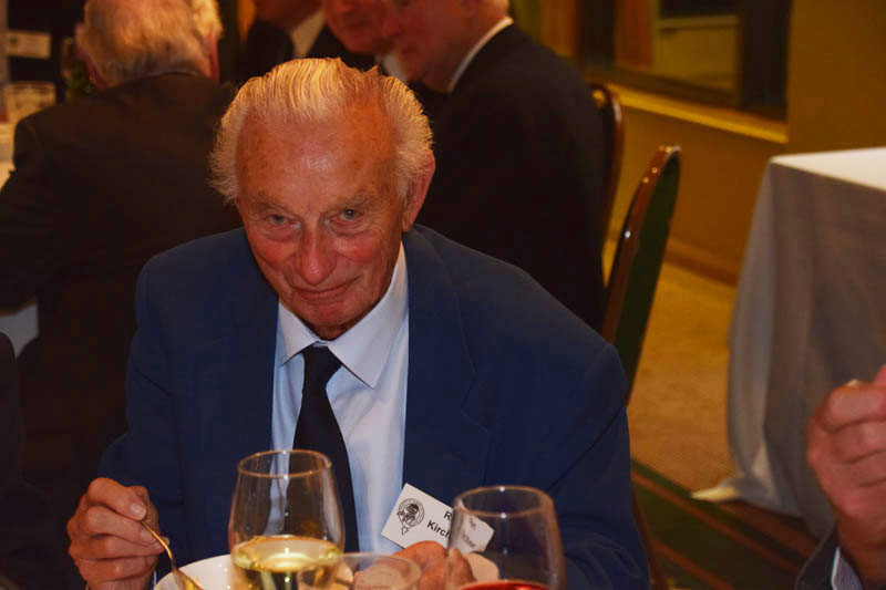 Photograph of Ron Kirchner (1944/49) at Reunion Dinner 2017