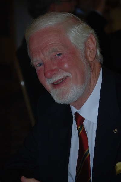 Photograph of Walter Girven (1950/56) at Reunion Dinner 2011