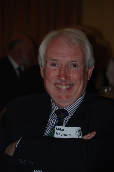 Photograph of Mike Hayman (1959/66) at Reunion Dinner 2011