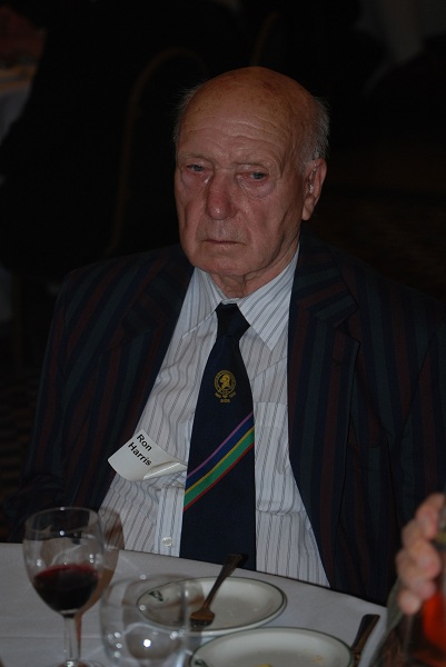 Photograph of Ron Harris (1942/47) at Reunion Dinner 2011