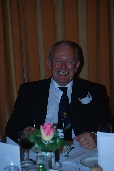 Photograph of Joe Morgan (1952/57) at Reunion Dinner 2011