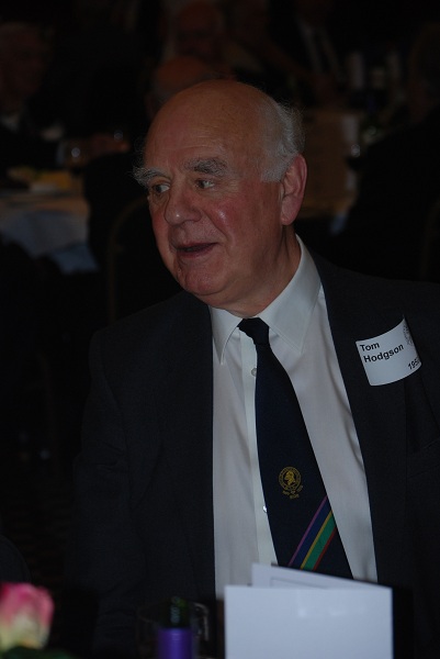 Photograph of Tom Hodgson (1950/53) at Reunion Dinner 2011