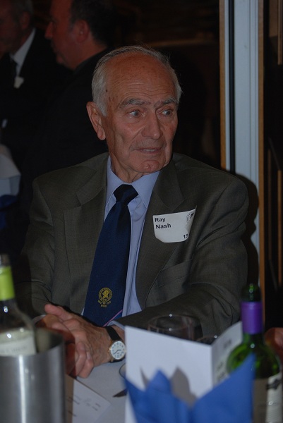 Photograph of Ray Nash (1944/51) at Reunion Dinner 2011