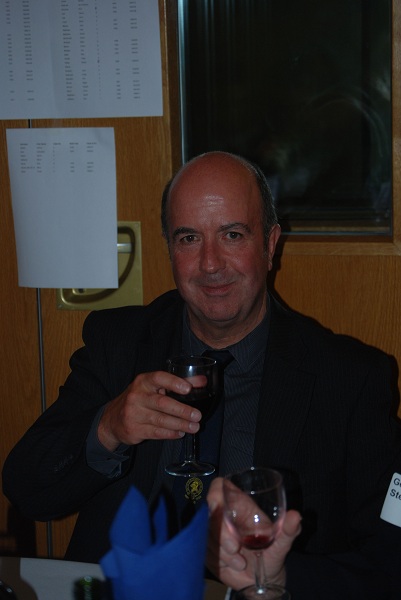 Photograph of Mike Worthy (1966/71) at Reunion Dinner 2011