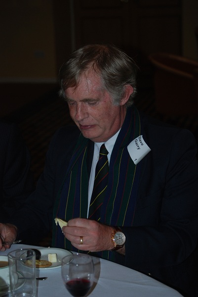 Photograph of Dave Garry (1961/69) at Reunion Dinner 2011