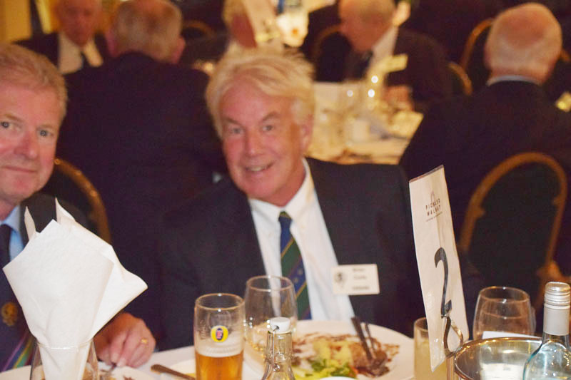 Photograph of Brian Corfe (1959/66) at Reunion Dinner 2016