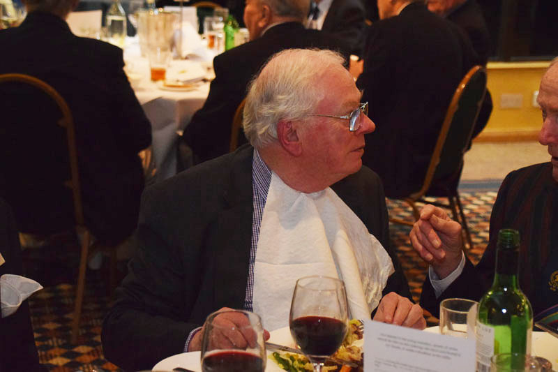 Photograph of John Green (1948/55) at Reunion Dinner 2016