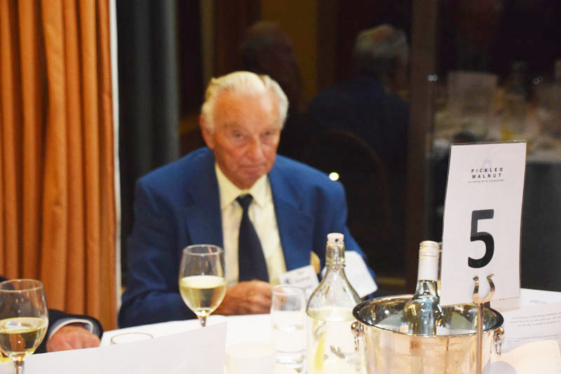 Photograph of Ron Kirchner (1944/49) at Reunion Dinner 2016
