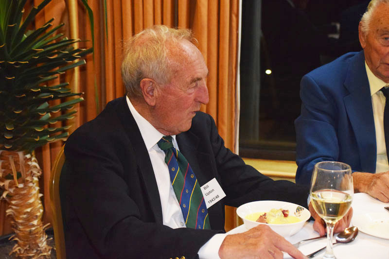 Photograph of Bill Upton (1943/48) at Reunion Dinner 2016