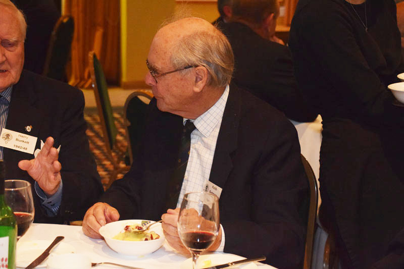 Photograph of Keith Sedman (1942/49) at Reunion Dinner 2016