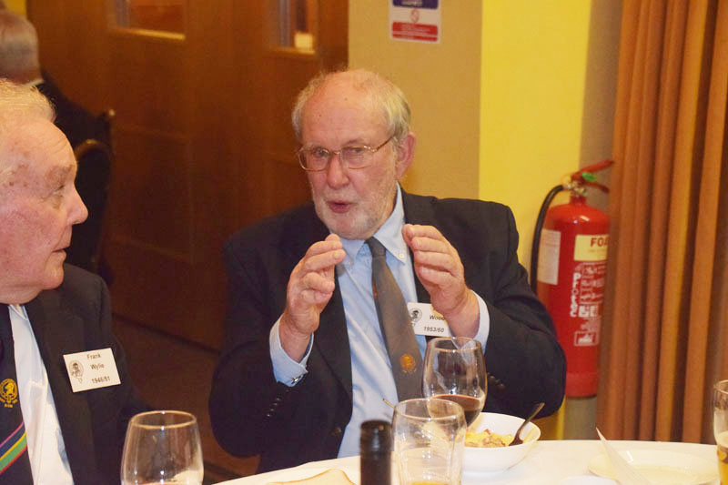 Photograph of Rob Wood (1954/60) at Reunion Dinner 2016