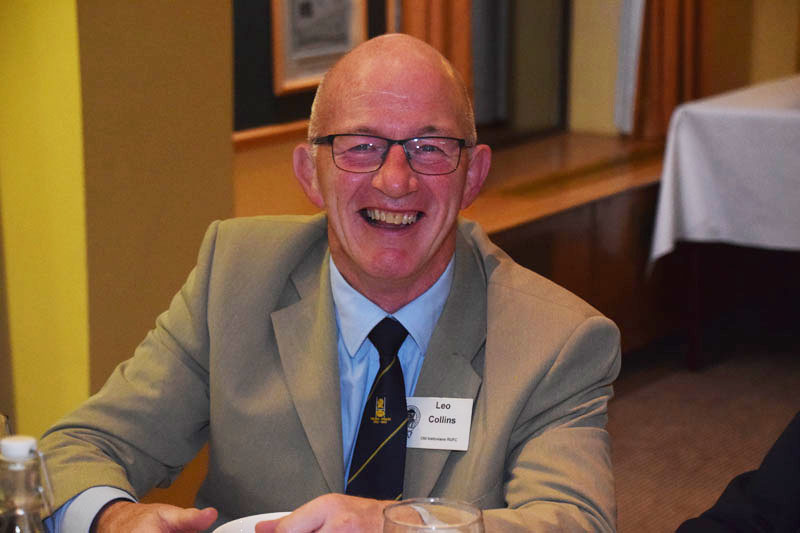 Photograph of Leo Collins (Old Instonians RUFC) at Reunion Dinner 2016