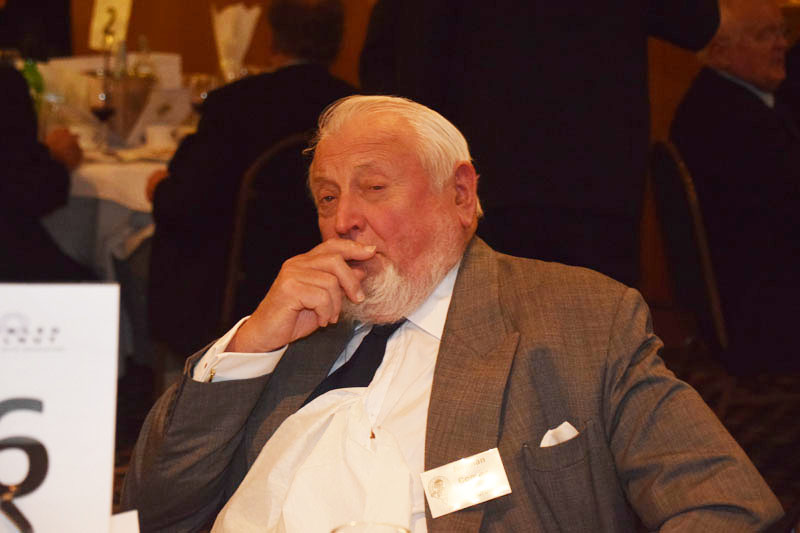 Photograph of Norman Cooper (1950/56) at Reunion Dinner 2016
