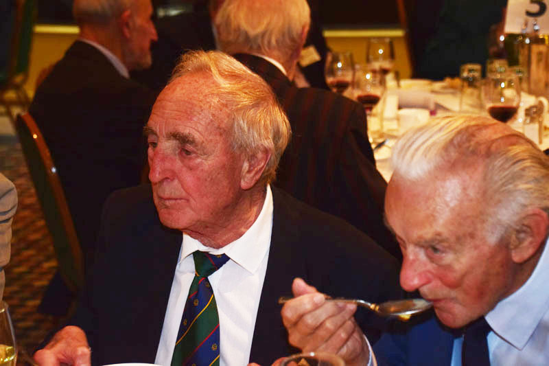 Photograph of Bill Upton (1943/48) at Reunion Dinner 2017