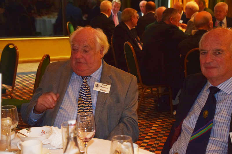 Photograph of David Mathews (1950/57) at Reunion Dinner 2017