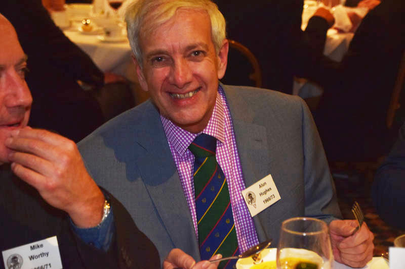 Photograph of Alun Hughes (1966/73) at Reunion Dinner 2017