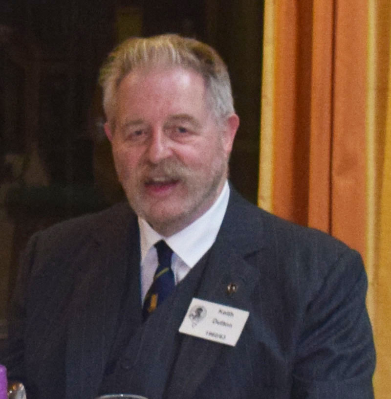Photograph of Keith Dutton (1960/63) at Reunion Dinner 2017