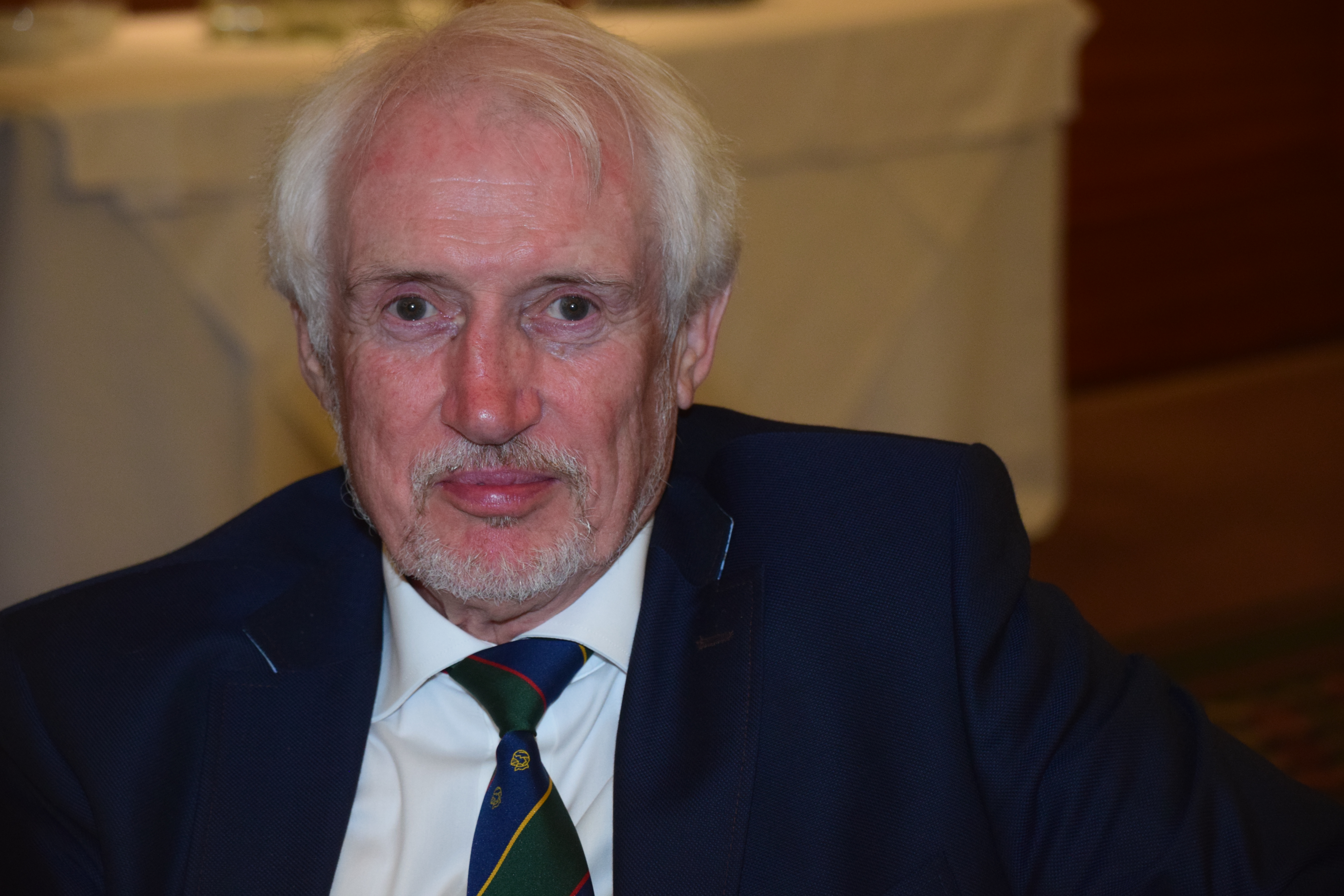 Photograph of Mike Hayman (1959/66) at Reunion Dinner 2019