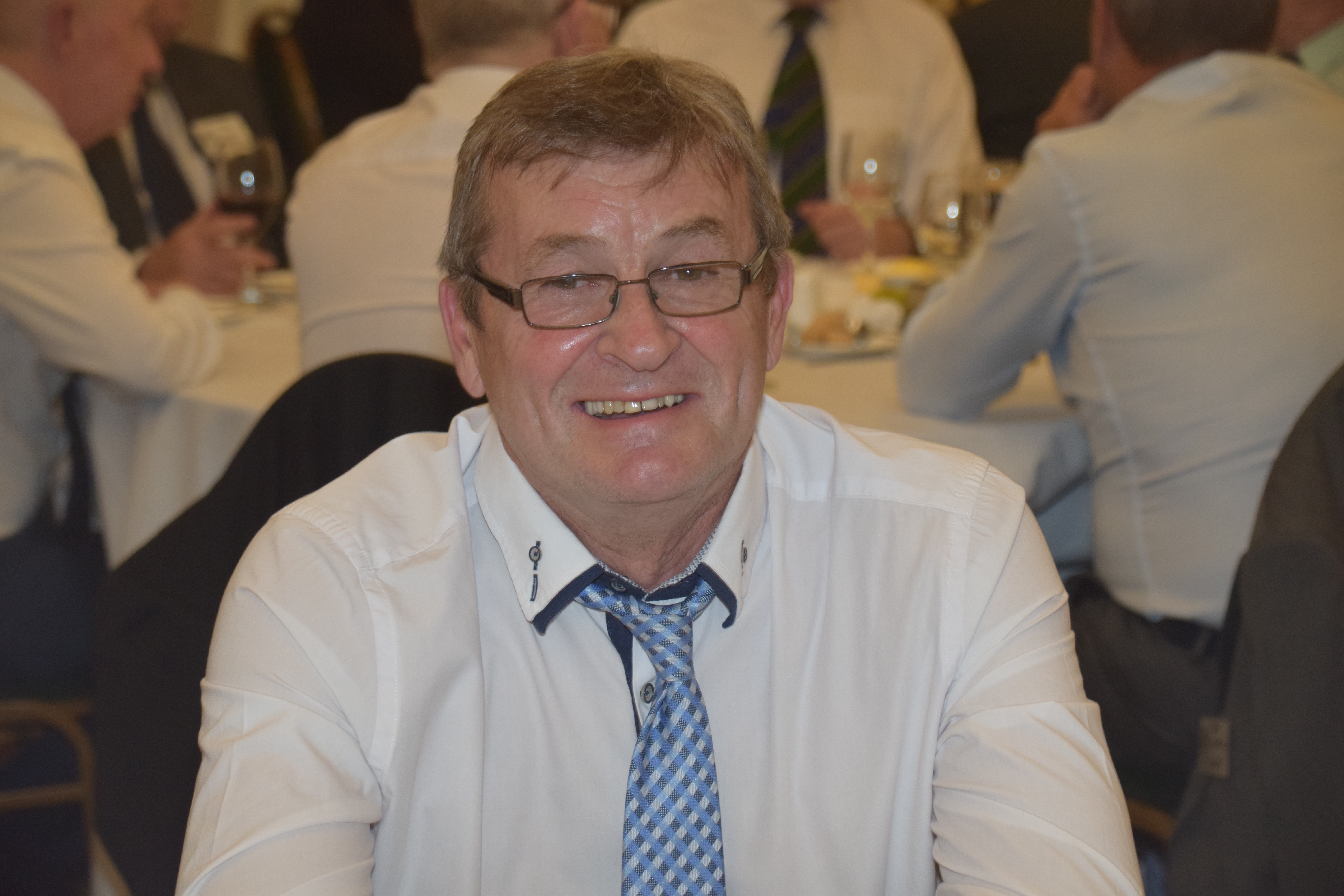 Photograph of Keith Haresnape (Old Instonians RUFC) at Reunion Dinner 2019