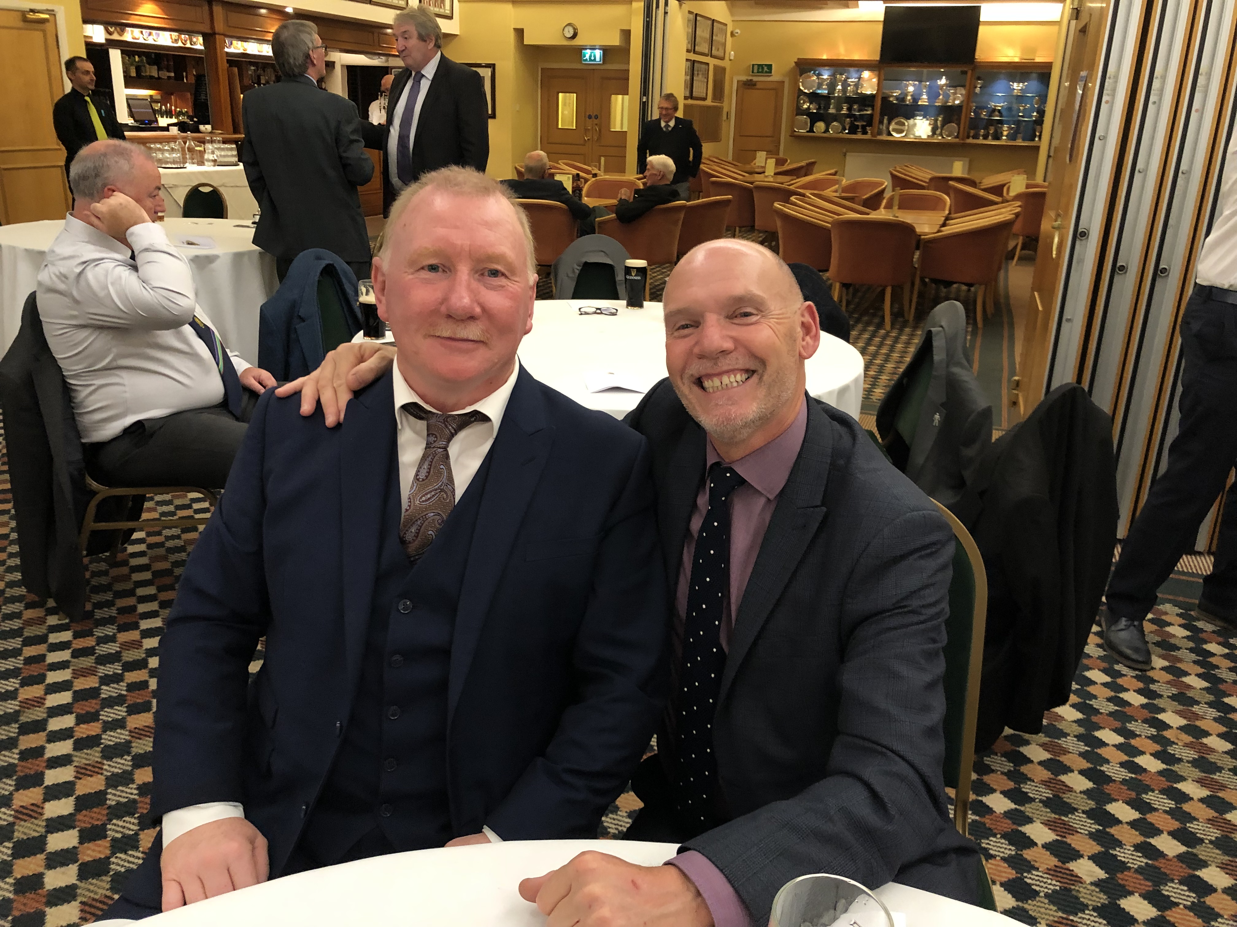 Photograph of Phil Chadwick (1970/75) at Reunion Dinner 2019