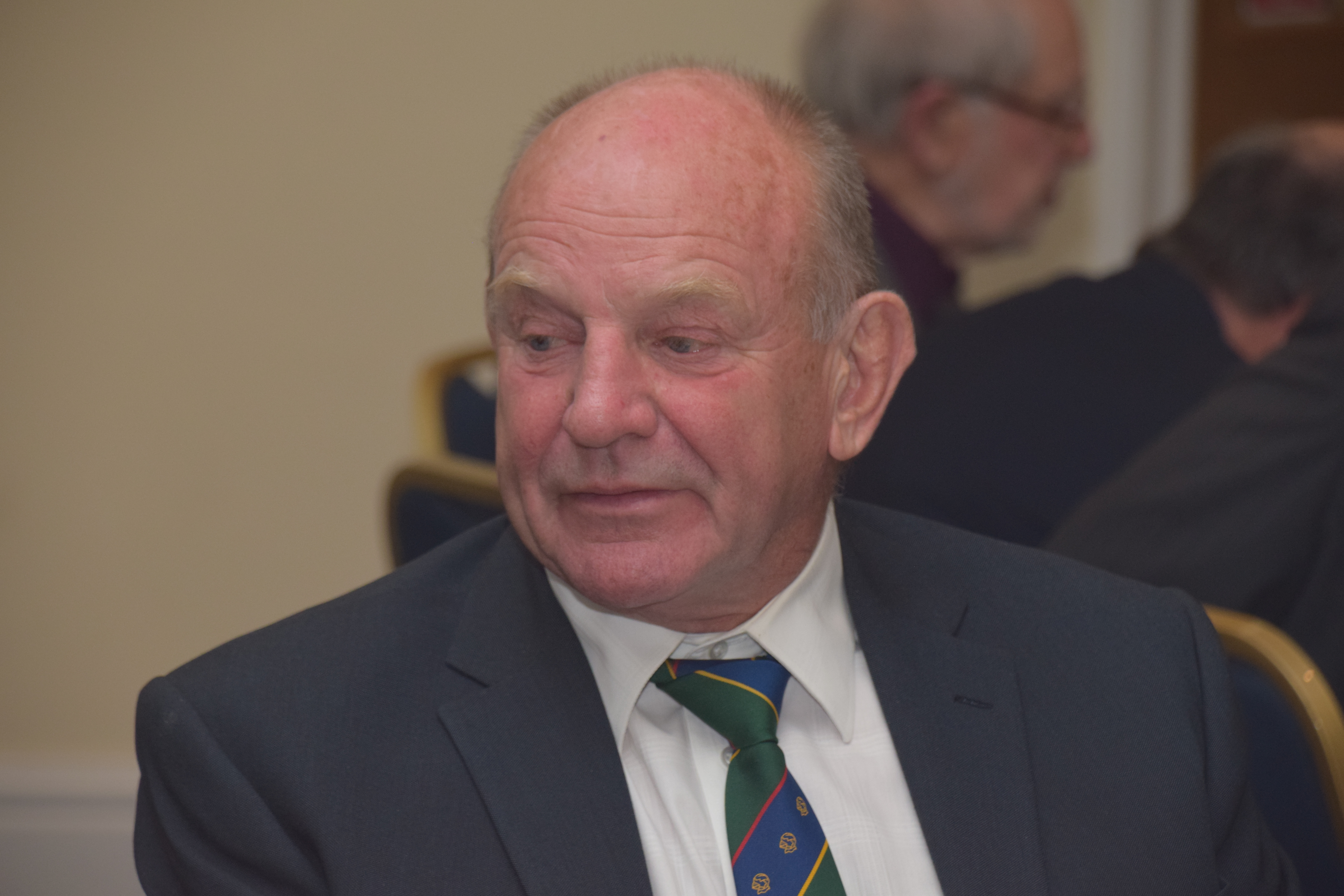 Photograph of John Tuohy (1965/68) at Reunion Dinner 2021