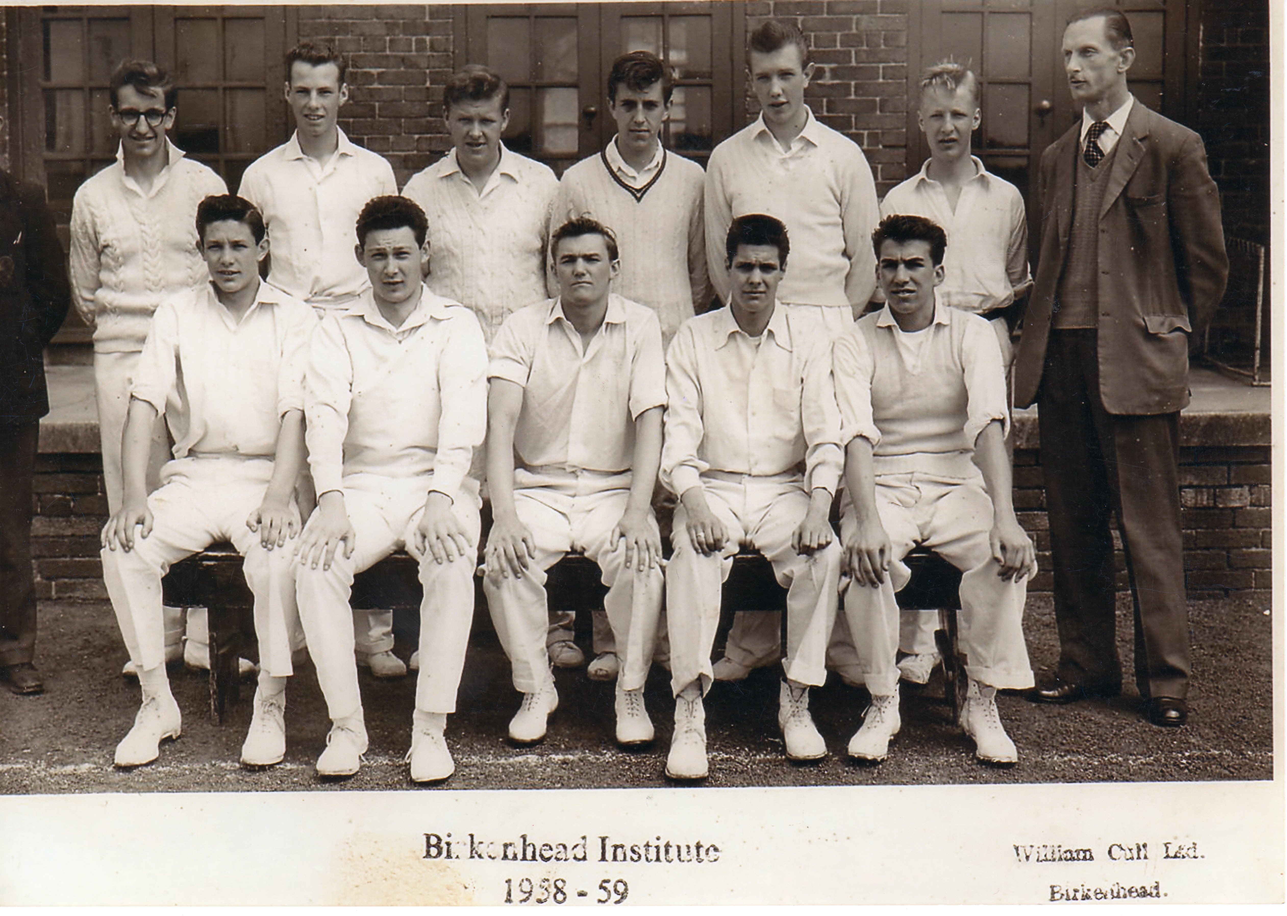 Photograph of School Cricket 1959 1st XI