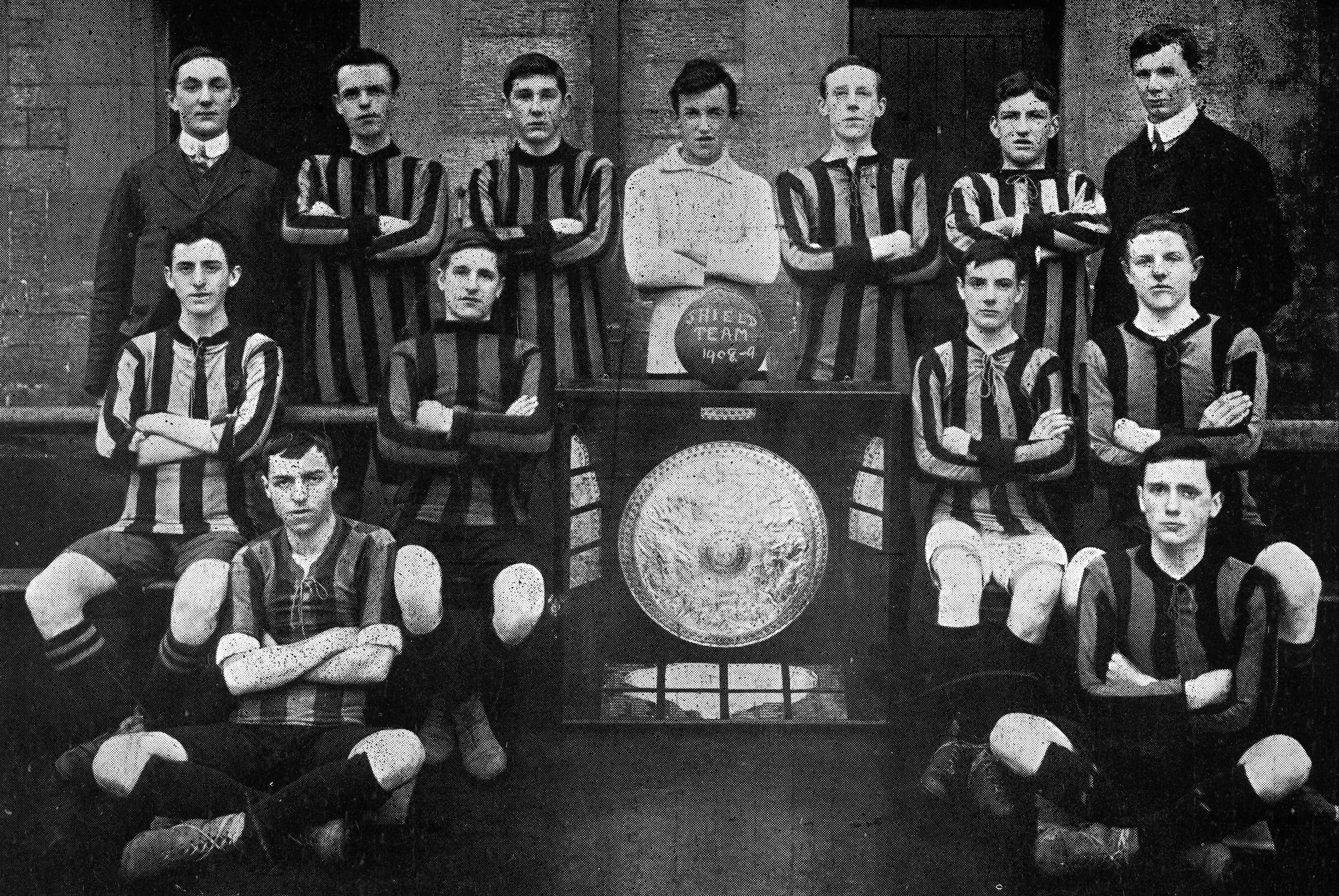 School Football 1908-09 1st XI