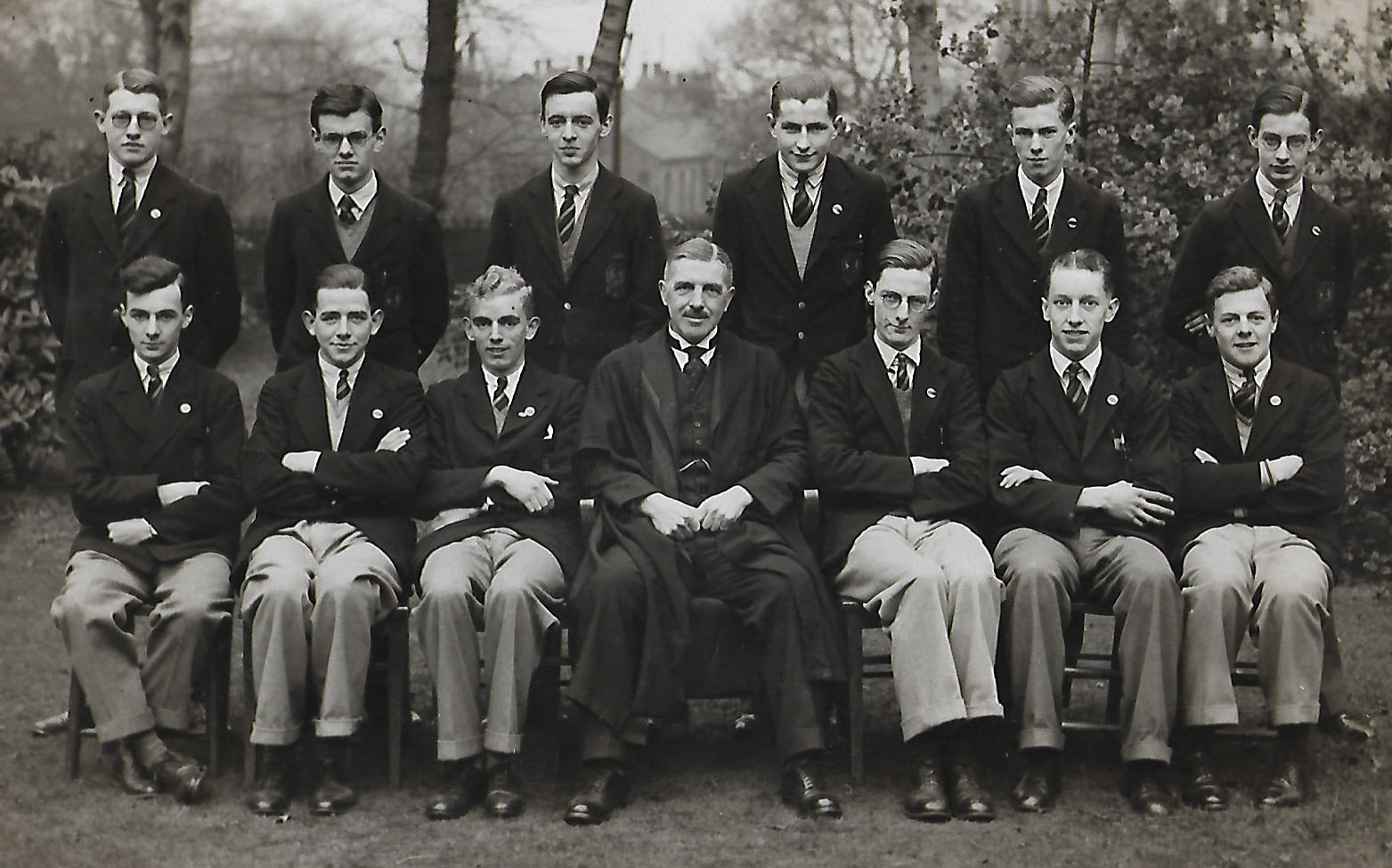 Photograph of School Prefects 1933/34