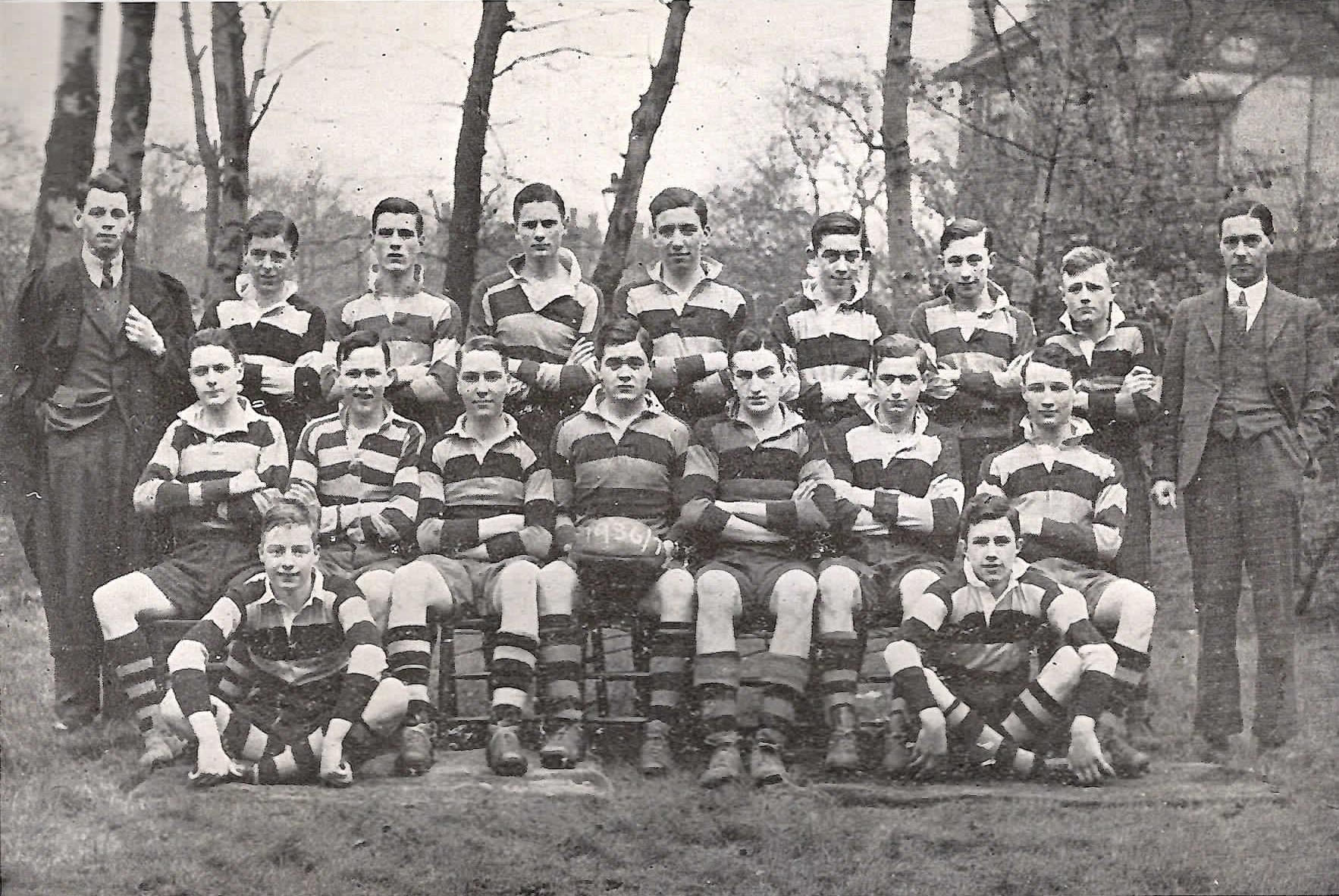 Photograph School Rugby 1936-37 1st XV