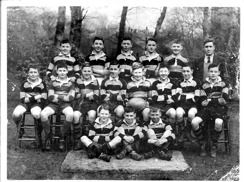 Photograph School Rugby 1937-38 Another Unknown XV