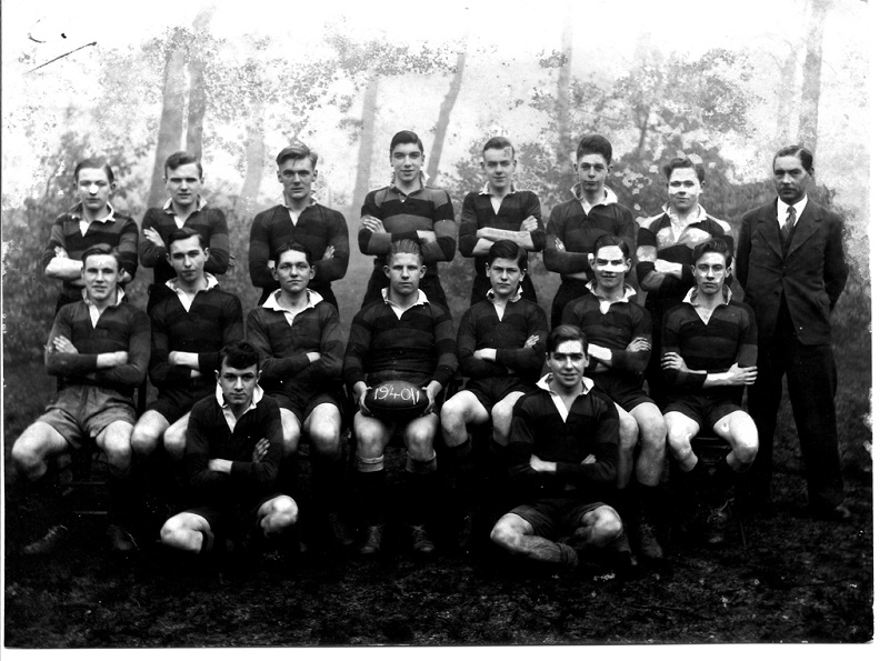 Photograph School Rugby 1940-41 1st XV