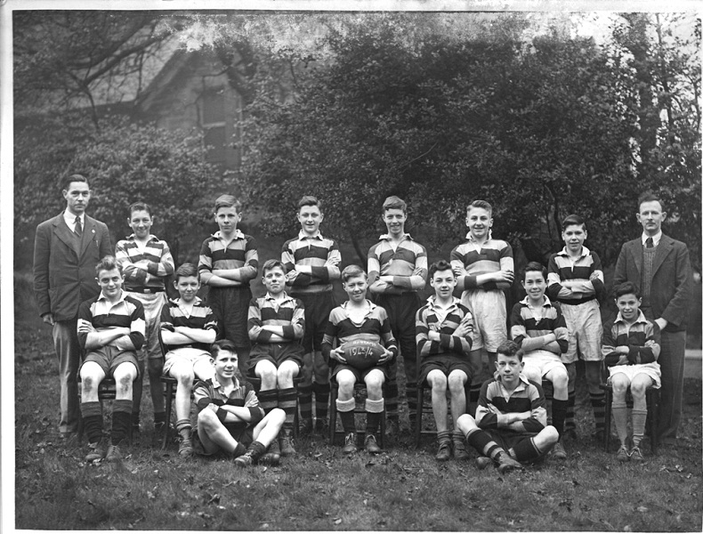 Photograph School Rugby 1943-44 Bantams XV