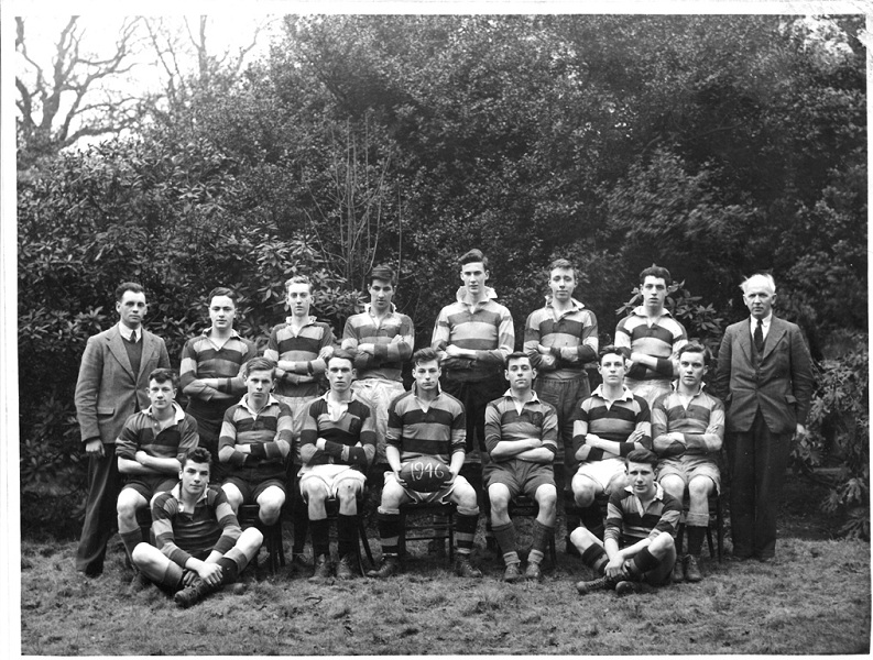 Photograph School Rugby 1945-46 1st XV