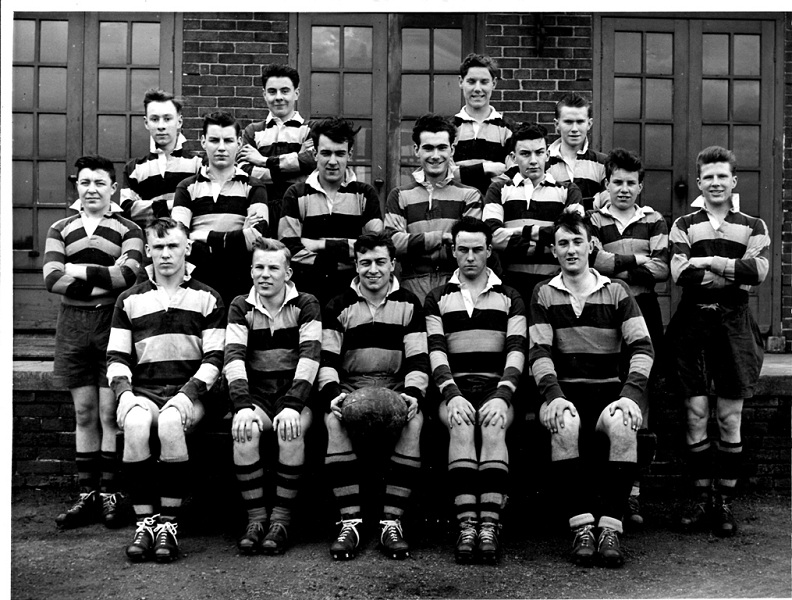 Photograph School Rugby 1955-56 1st XV