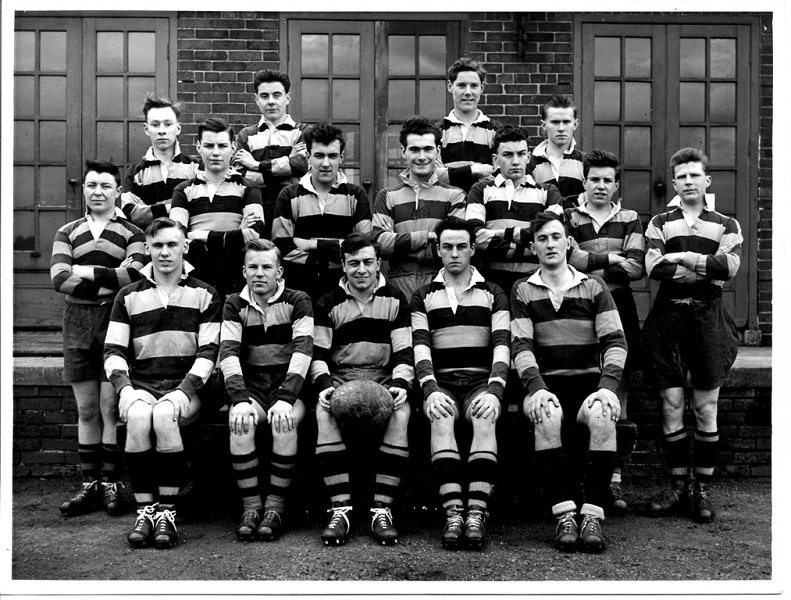 Photograph School Rugby 1955-56 1st XV