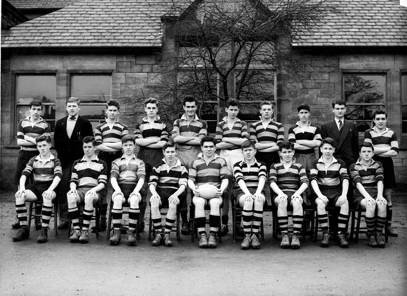Photograph School Rugby 1955-56 2nd XV