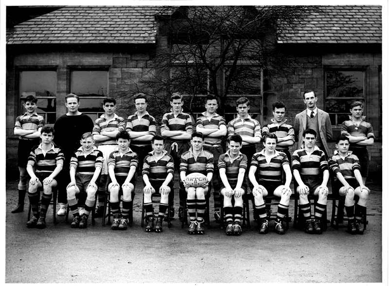 Photograph School Rugby 1955-56 Colts XV