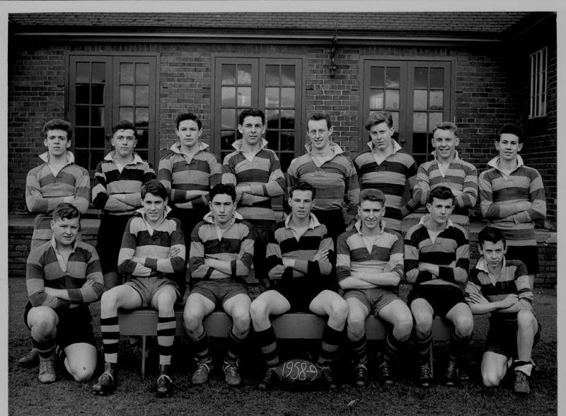 Photograph School Rugby 1958-59 2nd XV