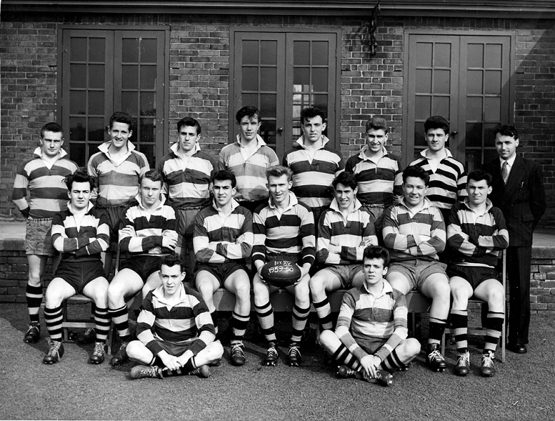 Photograph School Rugby 1959-60 1st XV
