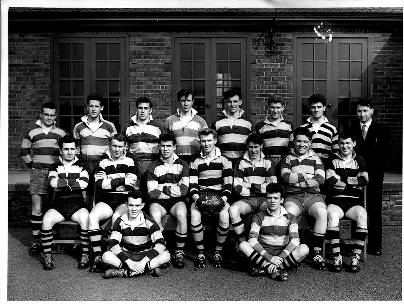 Photograph School Rugby 1959-60 1st XV