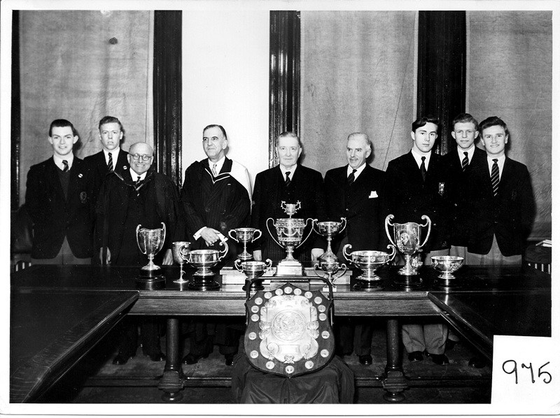 Photograph of School Speech Day Unknown Year, Birkenhead Town Hall