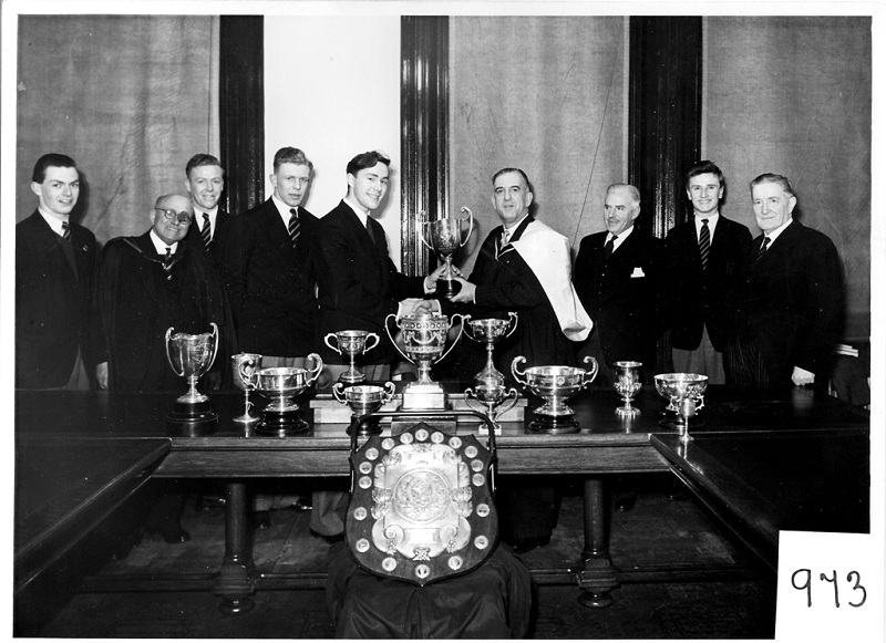 Photograph of School Speech Day Unknown Year, Birkenhead Town Hall