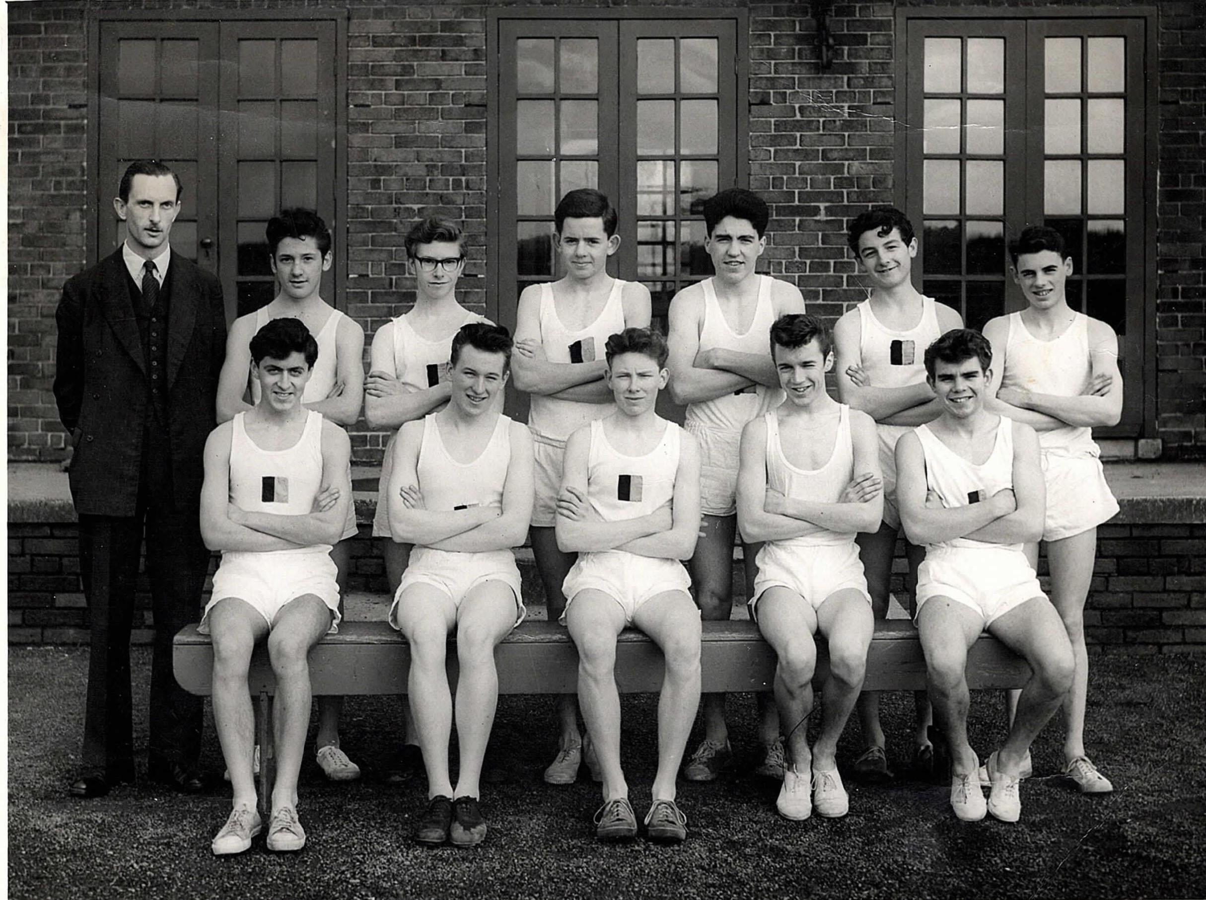 Photograph of 1960-61 Cross Country Team