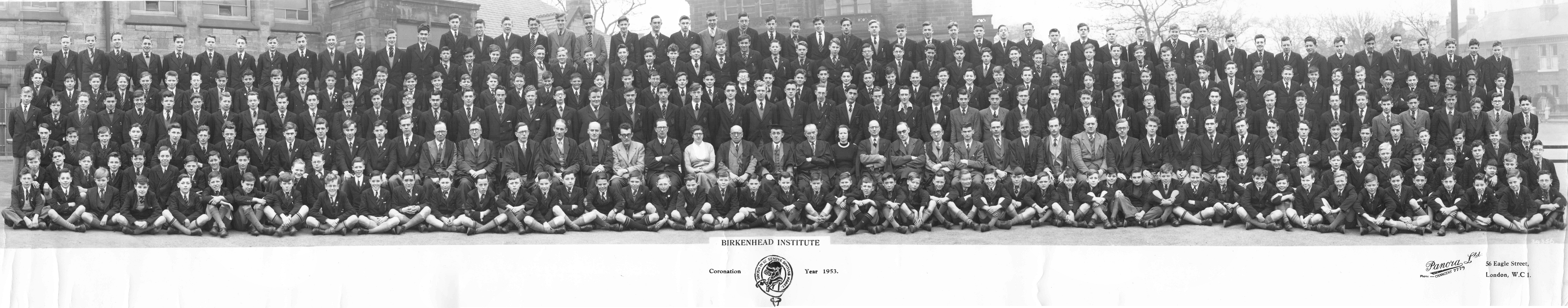 Whole School Photograph 1953