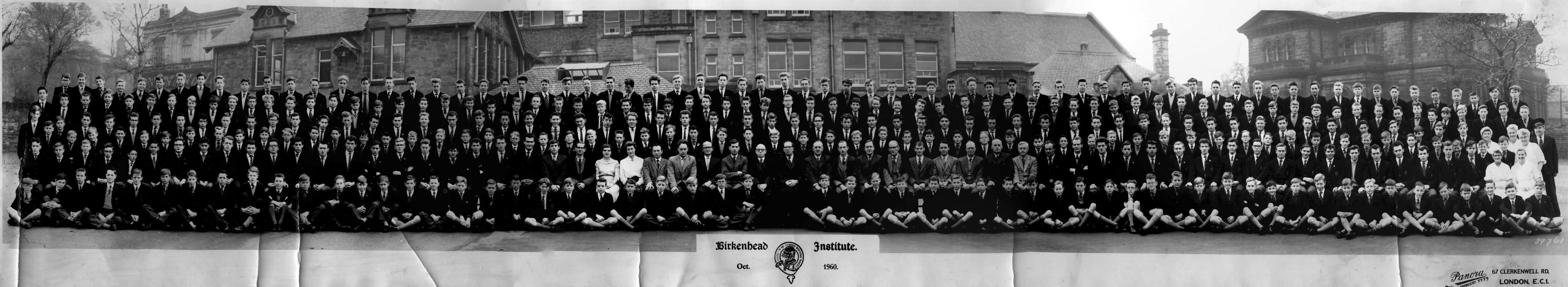 Whole School Photograph - October 1960
