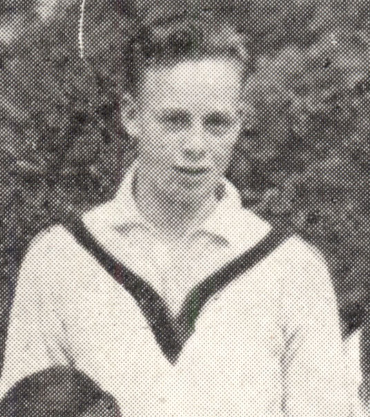 Photograph of Gordon Sproat in the Cricket 1st. XI 1939