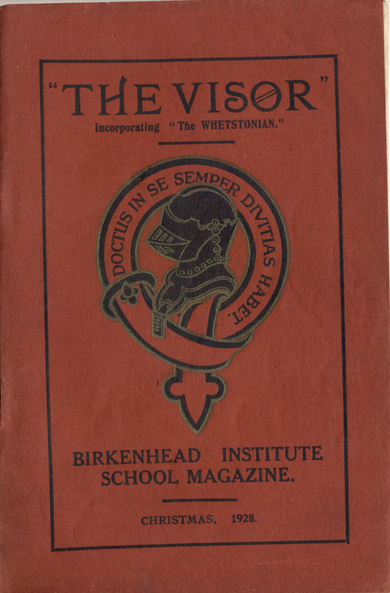 Visor Magazine Christmas 1928