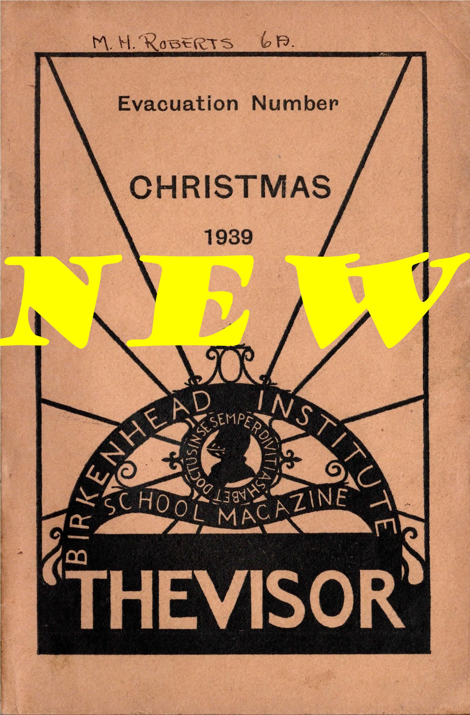 Visor Magazine Christmas 1939